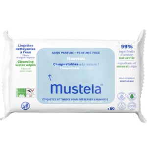 MUSTELA SALVIETTE COMPOST 60PZ