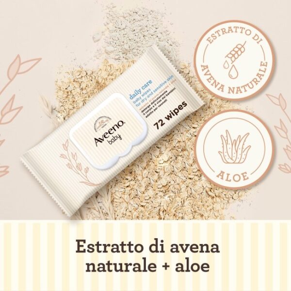 AVEENO SALVIETTE 72PEZZI